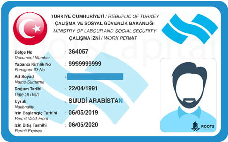 درخواست مجوز کار در ترکیه